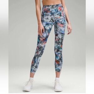 Lululemon FastFree High-Rise Tight 25" in Luminescent Floral Multi Size 8